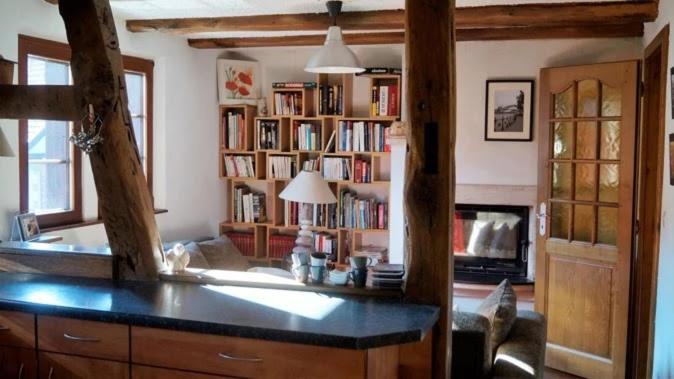 Gite Au Petit Ruisseau-Etage Et Combles-Maison Alsacienne 4 Personnes 4 Nuitees Minimum Langensoultzbach 外观 照片