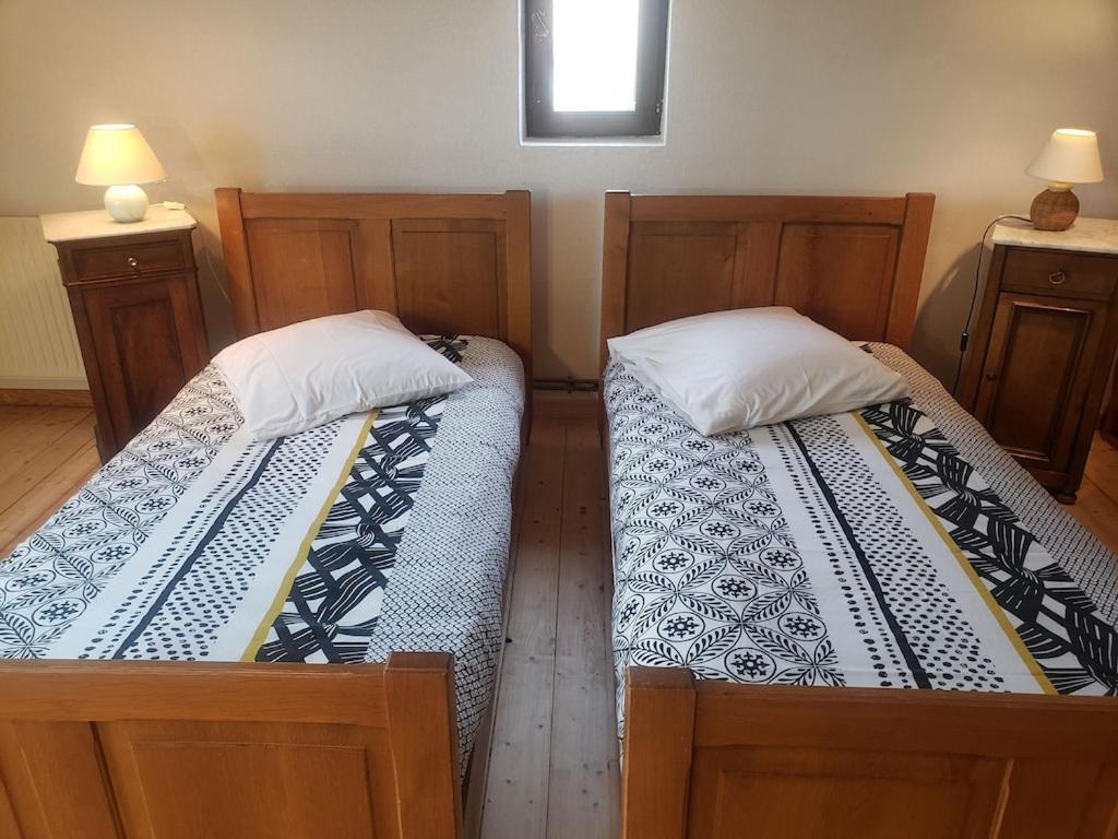 Gite Au Petit Ruisseau-Etage Et Combles-Maison Alsacienne 4 Personnes 4 Nuitees Minimum Langensoultzbach 外观 照片