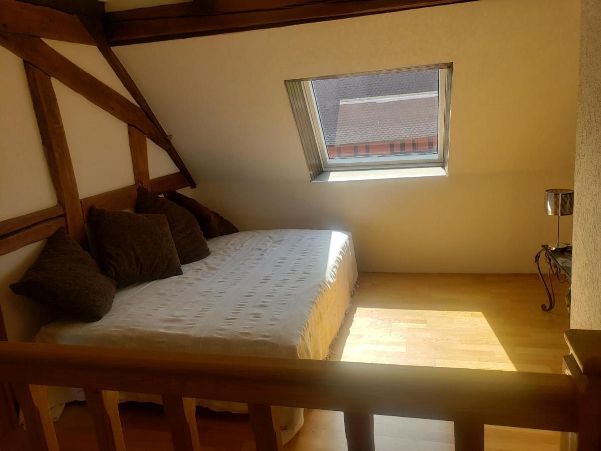 Gite Au Petit Ruisseau-Etage Et Combles-Maison Alsacienne 4 Personnes 4 Nuitees Minimum Langensoultzbach 外观 照片