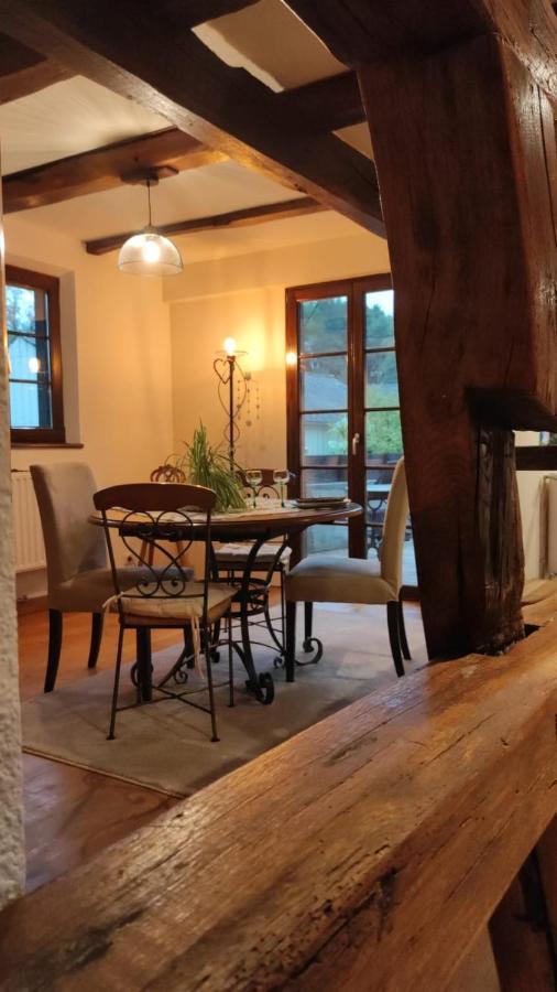 Gite Au Petit Ruisseau-Etage Et Combles-Maison Alsacienne 4 Personnes 4 Nuitees Minimum Langensoultzbach 外观 照片