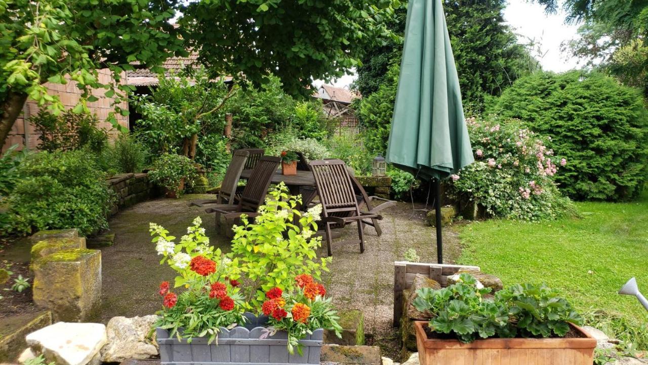 Gite Au Petit Ruisseau-Etage Et Combles-Maison Alsacienne 4 Personnes 4 Nuitees Minimum Langensoultzbach 外观 照片
