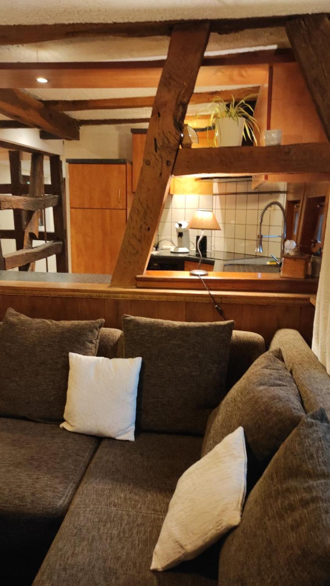 Gite Au Petit Ruisseau-Etage Et Combles-Maison Alsacienne 4 Personnes 4 Nuitees Minimum Langensoultzbach 外观 照片